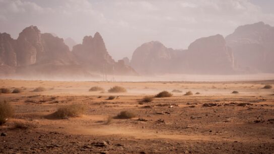 Photo Desert landscape